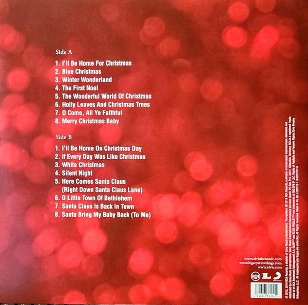 LP Elvis Presley – The Classic Christmas Album