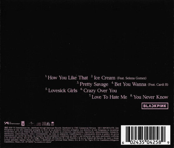 CD Blackpink – The Album