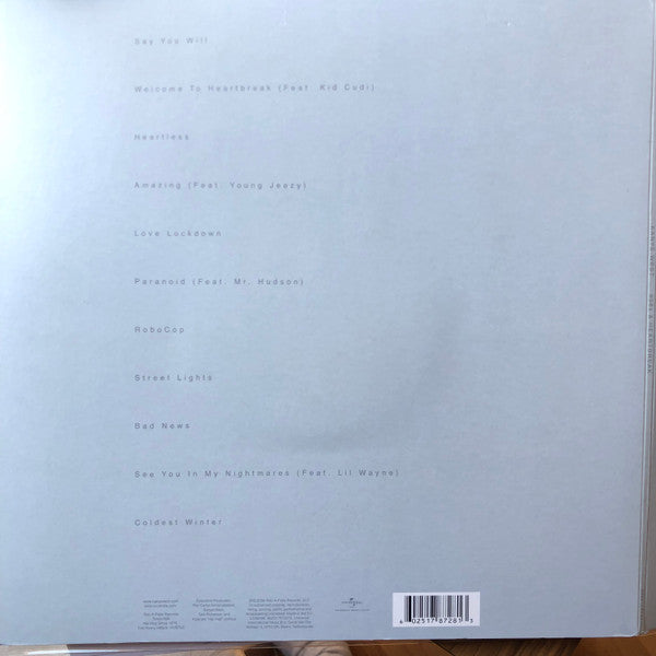 LpX2 Kanye West – 808s & Heartbreak