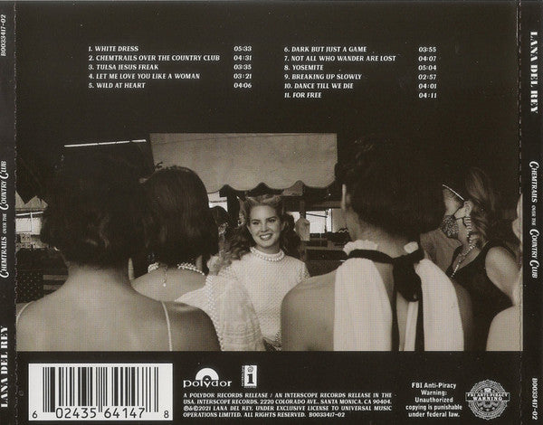 CD Lana Del Rey – Chemtrails Over The Country Club