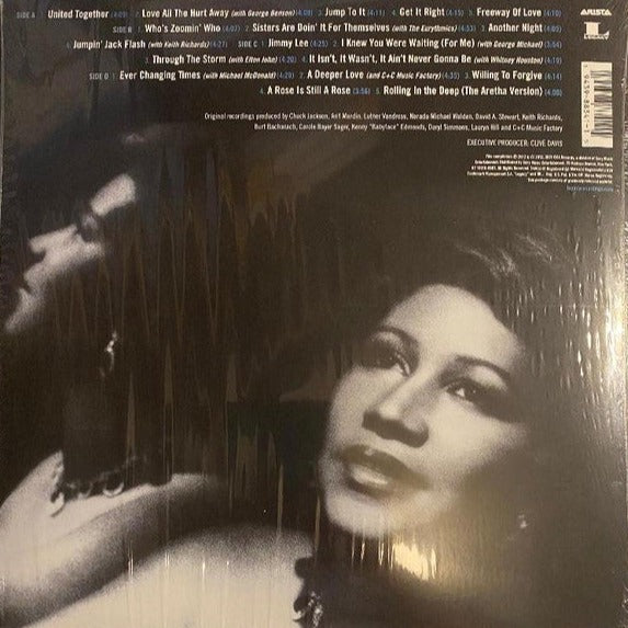 LP X2 Aretha Franklin – Knew You Were Waiting (The Best Of Aretha Franklin, 1980-2014)
