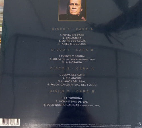 LP X2 Paco De Lucia - Nueva Antología Volumen 1