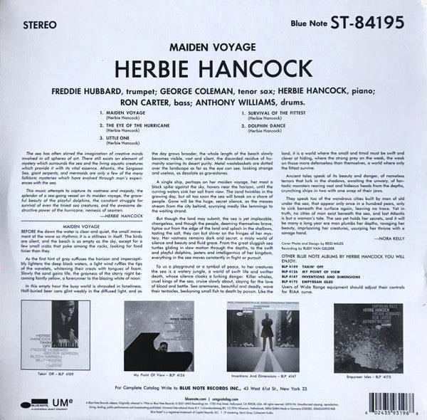 LP Herbie Hancock – Maiden Voyage