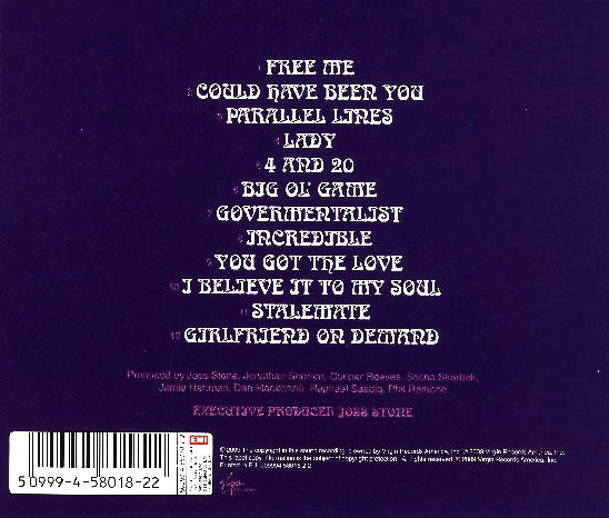 CD Joss Stone – Colour Me Free!