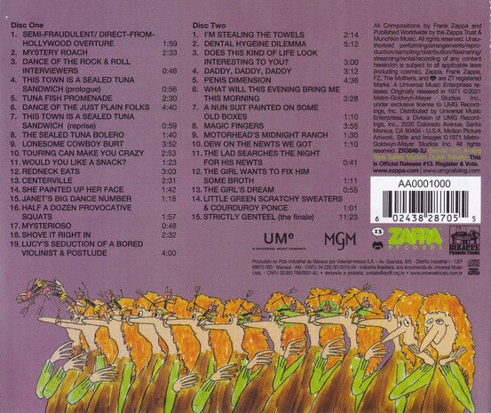 CDX2 Frank Zappa – 200 Motels
