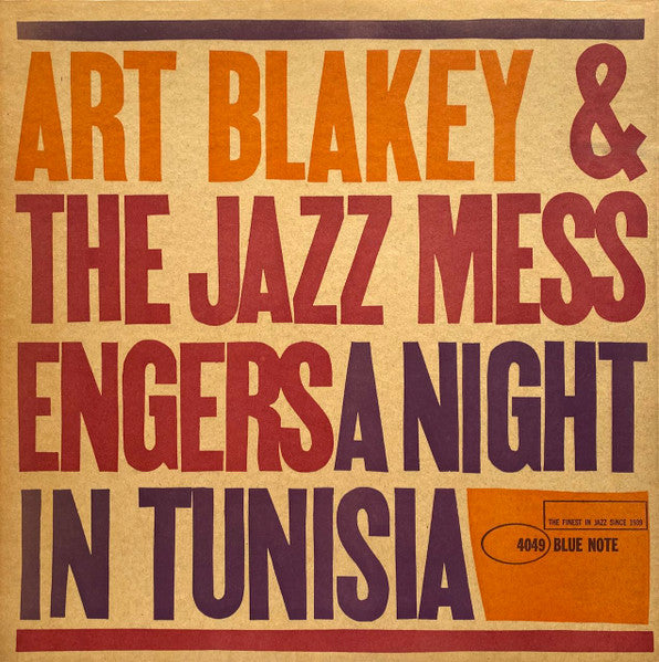 LP Art Blakey & The Jazz Messengers – A Night In Tunisia