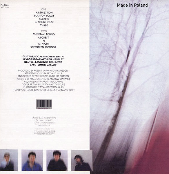 LP The Cure – Seventeen Seconds