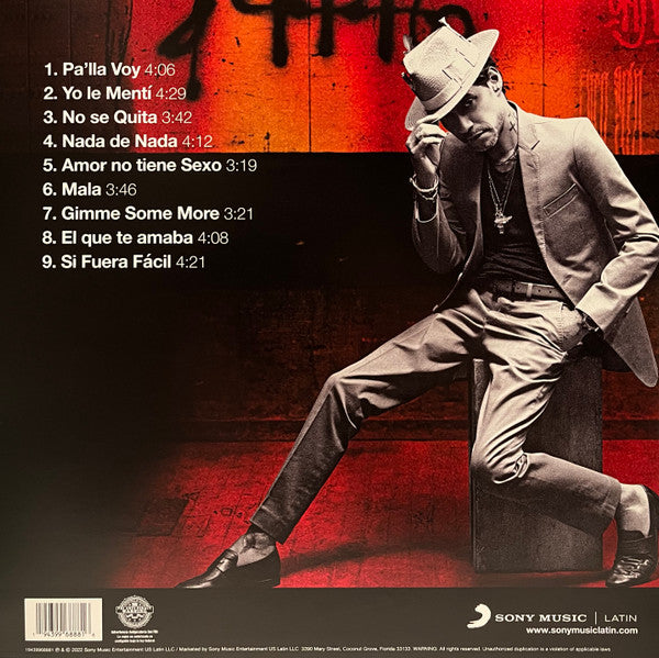 LP Marc Anthony – Pa'lla Voy