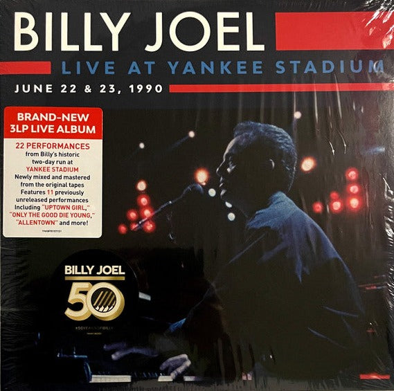 LP X3 Billy Joel – Live At Yankee Stadium June 22 & 23, 1990