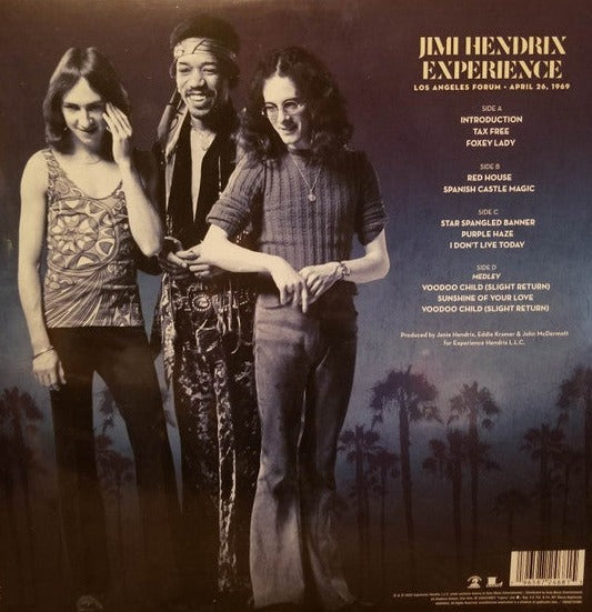 LPX2 Jimi Hendrix – Experience* Los Angeles Forum • April 26, 1969