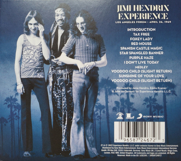 CD Jimi Hendrix Experience* – Los Angeles Forum • April 26, 1969