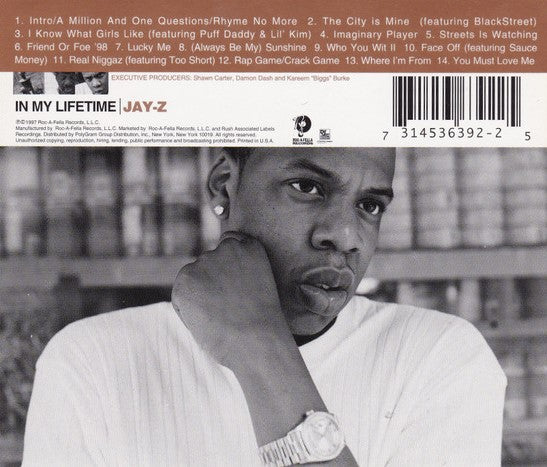 CD Jay-Z – In My Lifetime, Vol. 1