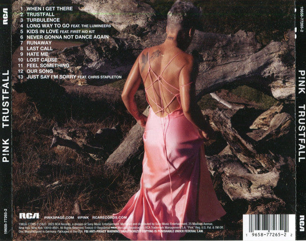 CD P!NK – Trustfall