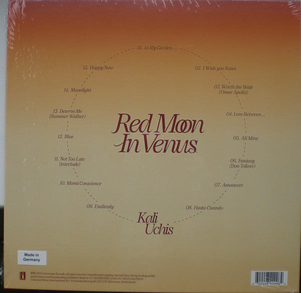 LP Kali Uchis - Red Moon In Venus