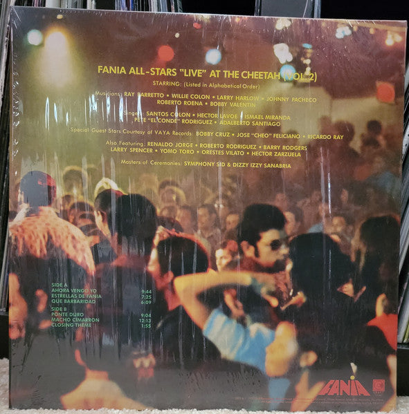LP Fania All Stars - "Live" At The Cheetah (Vol. 2)