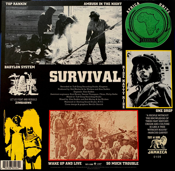 LP Bob Marley & The Wailers – Survival