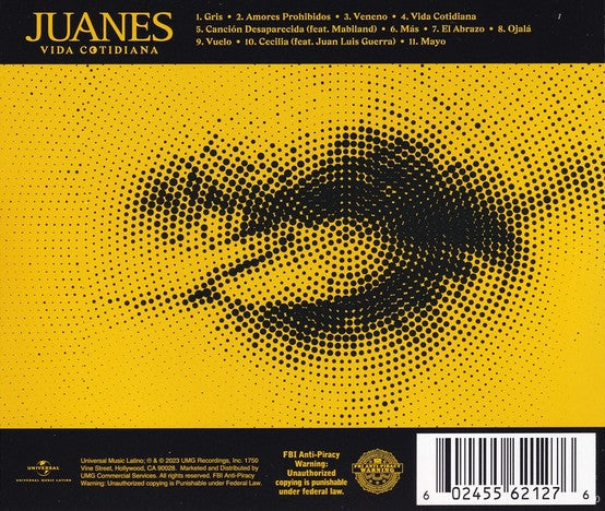 CD Juanes – Vida Cotidiana