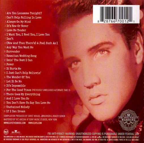 CD Elvis Presley – Love, Elvis