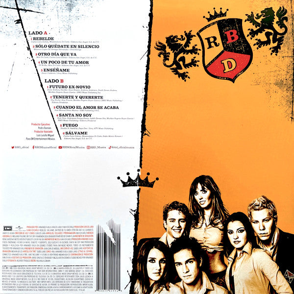 LP RBD - – Rebelde