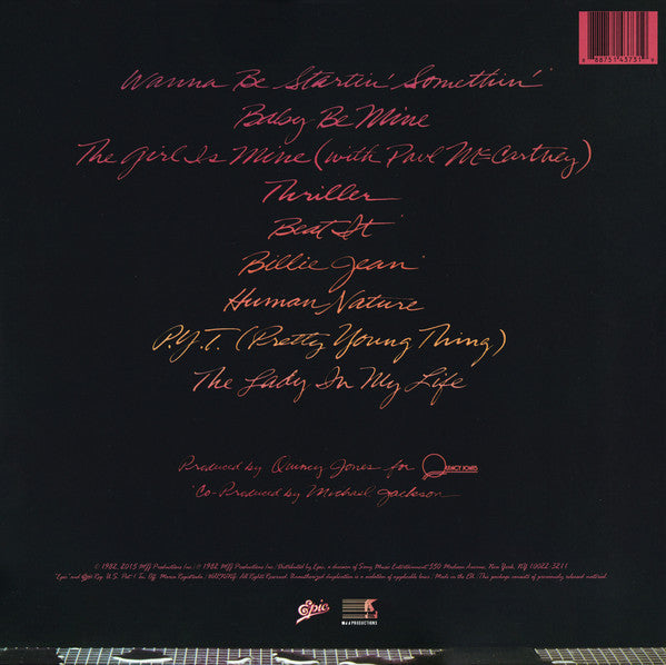 LP Michael Jackson – Thriller