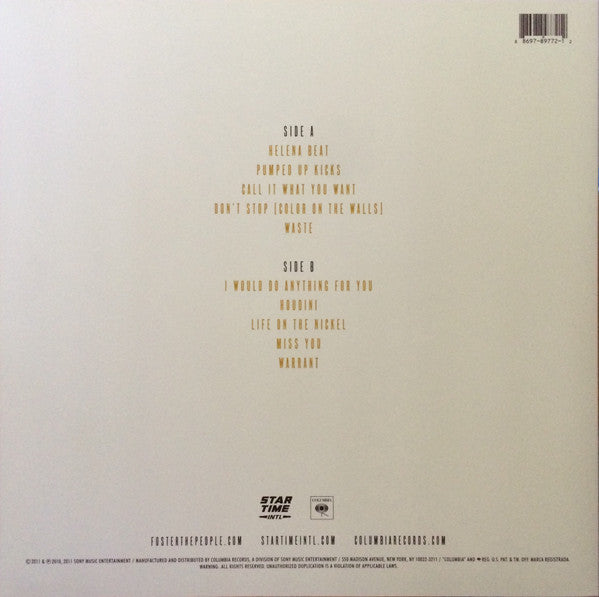 LP Foster The People – Torches