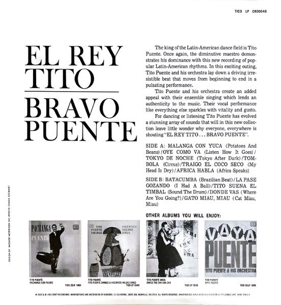 LP Tito Puente - El Rey Bravo