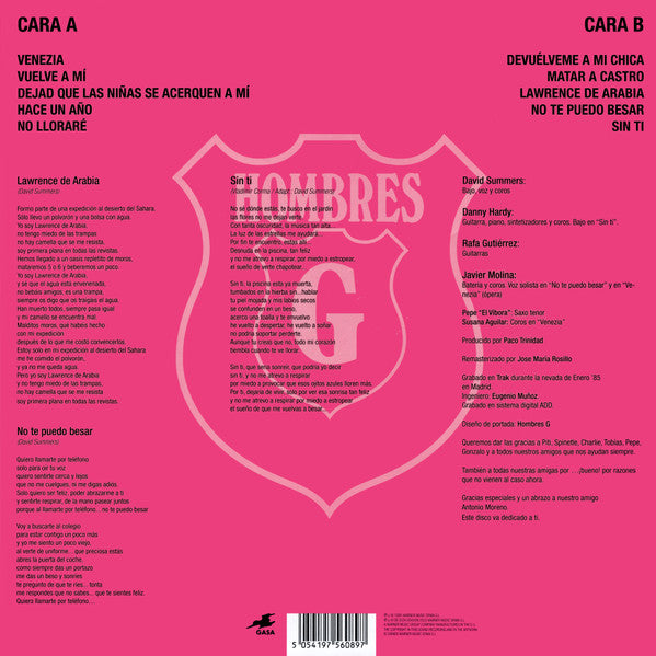 LP Hombres G – Hombres G
