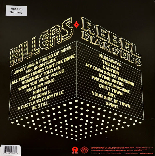 LPX2 The Killers – Rebel Diamonds