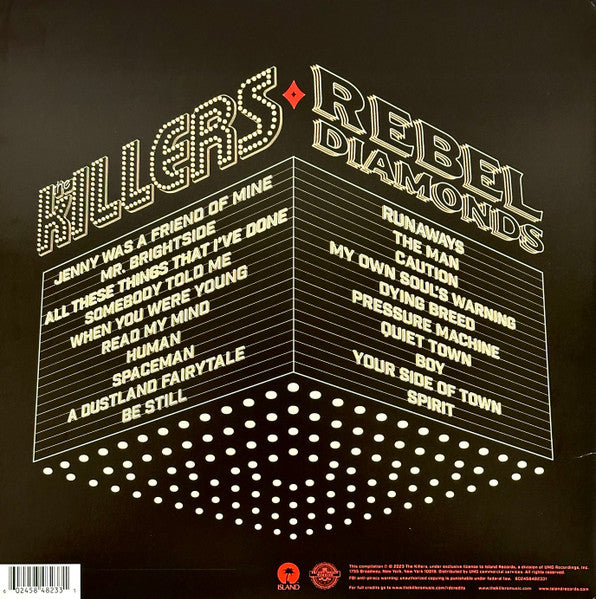 LPX2 The Killers – Rebel Diamonds