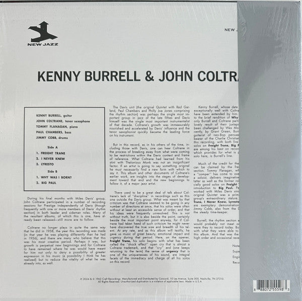 LP Kenny Burrell & John Coltrane – Kenny Burrell & John Coltrane