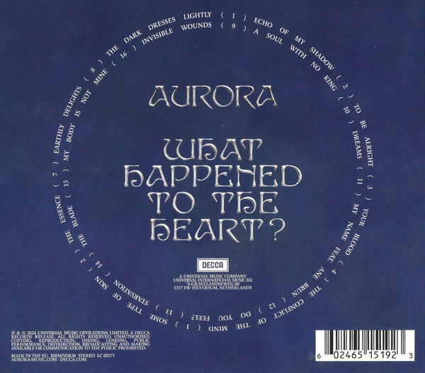 CD AURORA (16) – What Happened To The Heart?