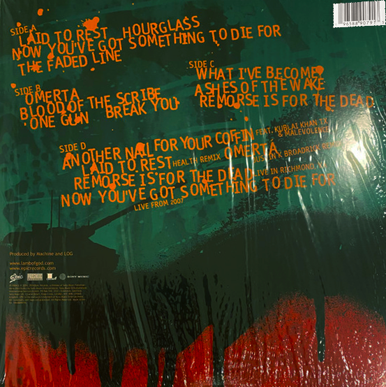 LPX2 Lamb Of God – Ashes Of The Wake