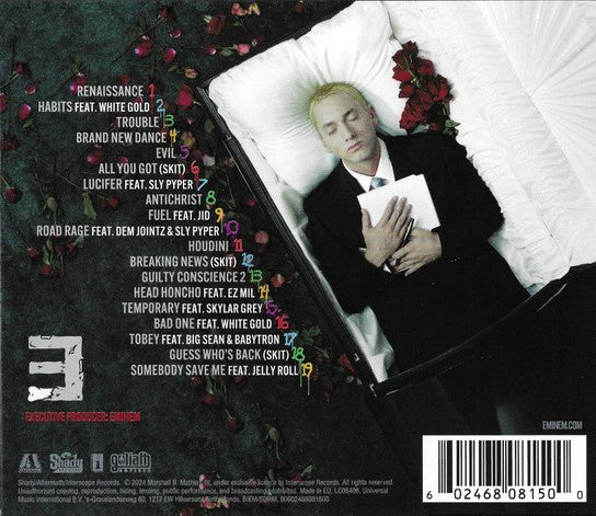 CD Eminem – The Death Of Slim Shady (Coup De Grâce)
