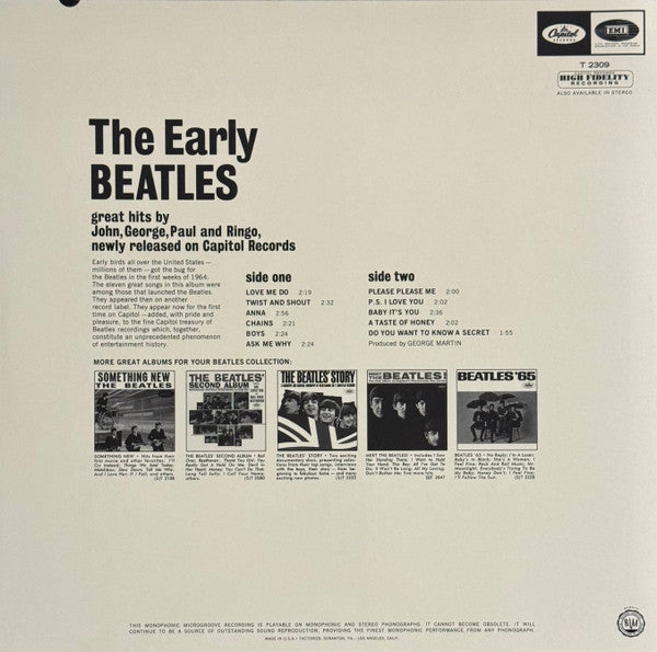 LP The Beatles – The Early Beatles