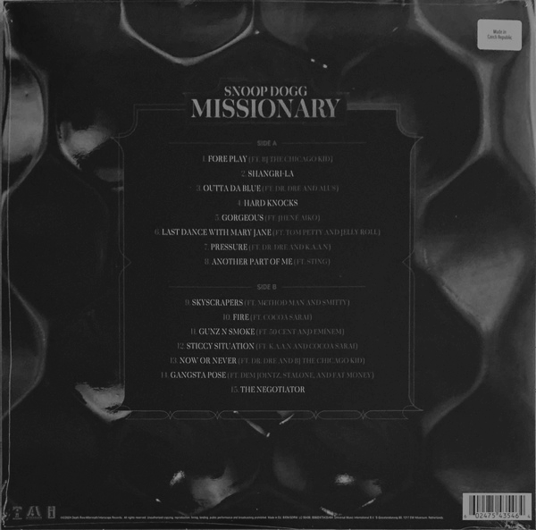 LP Snoop Dogg – Missionary