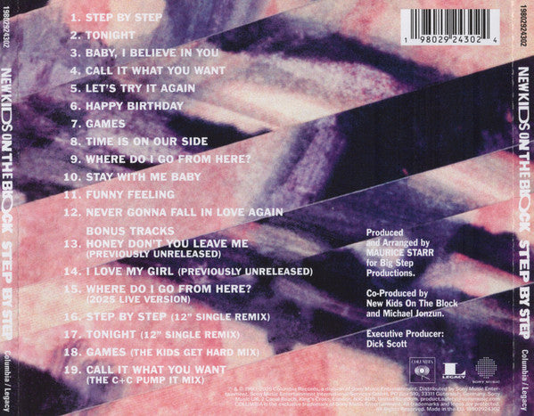 CD New Kids On The Block – Step By Step