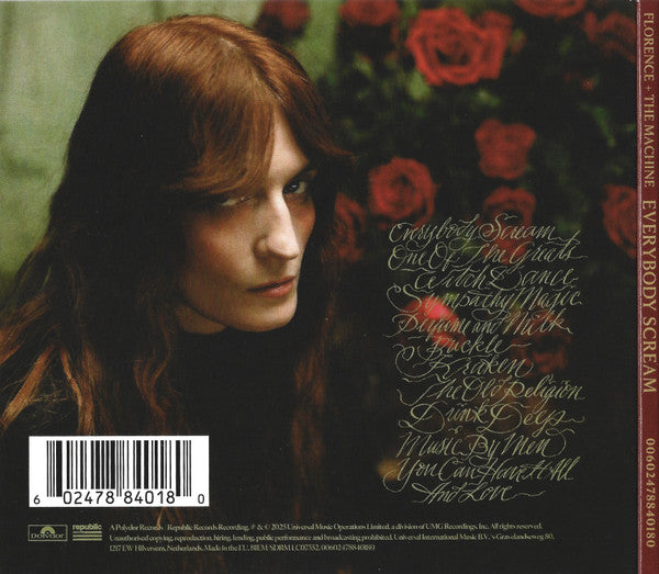 CD Florence And The Machine – Everybody Scream