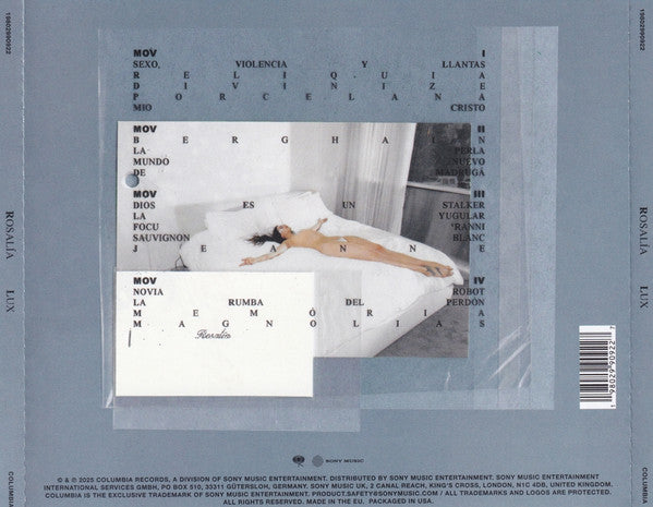 CD Rosalía – Lux