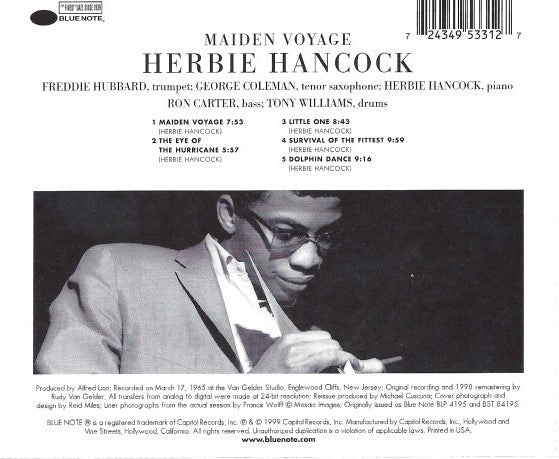 CD Herbie Hancock – Maiden Voyage
