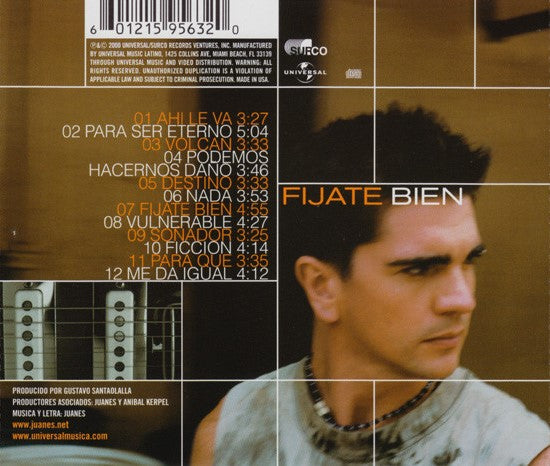 CD Juanes – Fijate Bien