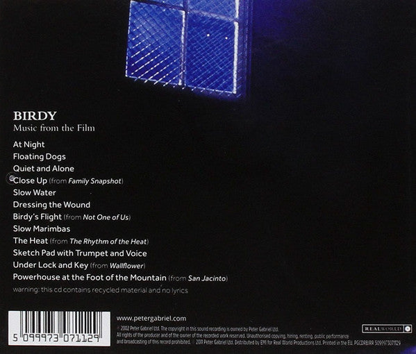 CD Peter Gabriel – Birdy