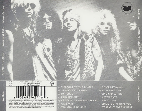 CD Guns N' Roses – Greatest Hits