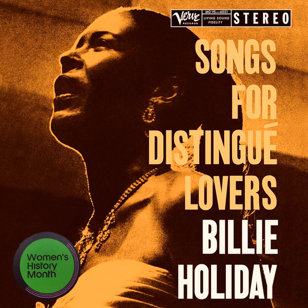 LP Billie Holiday – Songs For Distingué Lovers
