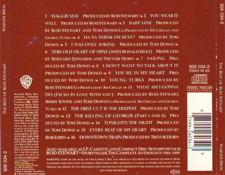 CD Rod Stewart – The Best Of Rod Stewart