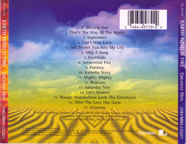 CD Earth Wind & Fire – Greatest Hits