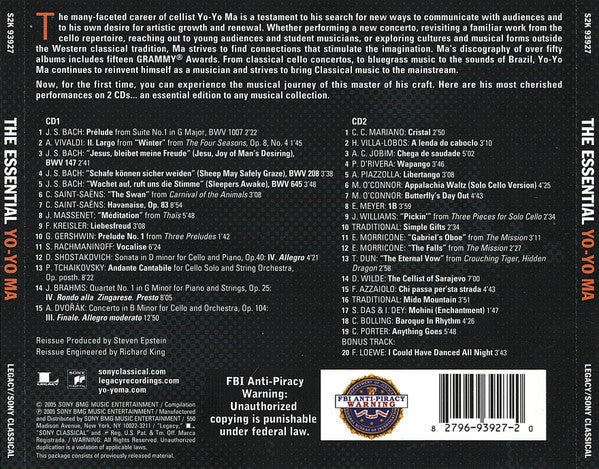 CDX2 Yo-Yo Ma – The Essential Yo-Yo Ma