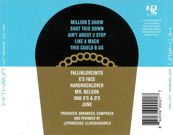 CD Prince– HITnRUN Phase One