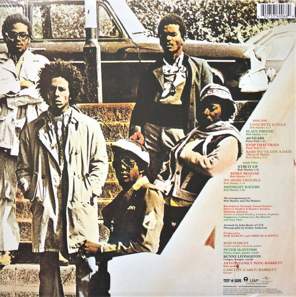 LP Bob Marley And The Wailers* – Catch A Fire