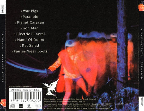 CD Black Sabbath – Paranoid
