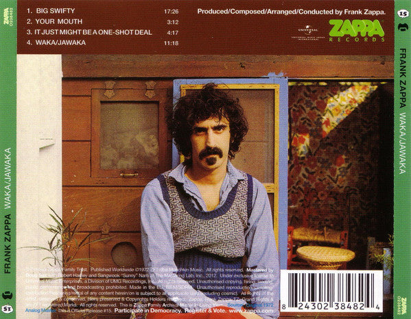 CD Frank Zappa – Waka/Jawaka